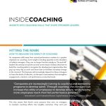 Coaching Help - InsideCoaching - Hitting the Mark - from Hudson Institute of Coaching
